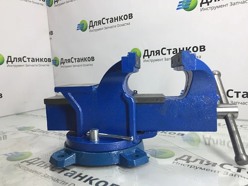 Тиски слесарные 150 мм. Поворотные, с наковальней – фото 10