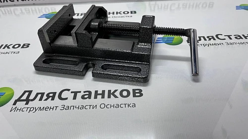Тиски сверлильные - станочные  100 мм – фото 2