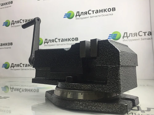 Тиски станочные поворотные 80 мм – фото 2