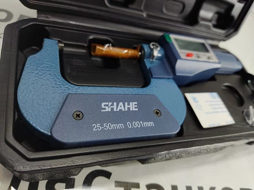 Микрометр электронный Shahe 25-50 ММ 0.001 ММ – фото 7
