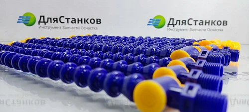 Трубка подачи СОЖ Гибкая с краном 3/8 – фото 1