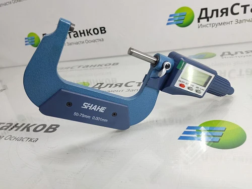 Микрометр электронный Shahe 50-75 ММ 0.001 ММ – фото 6